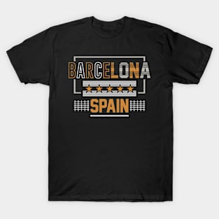 bercelona city spain T-Shirt